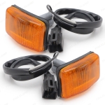 ไฟเลี้ยวข้าง ข้างซ้าย+ขวา 2 ชิ้น สีส้ม สำหรับ Toyota Land Cruiser FJ82 FJ80 ปี 1989-1997